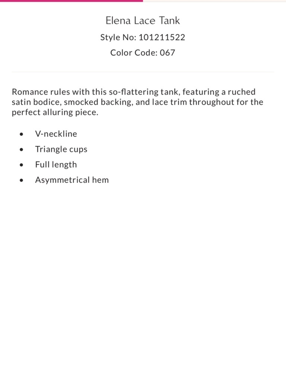 Free People Elena Lace Tank in Peached Copper - Picture 9 of 14